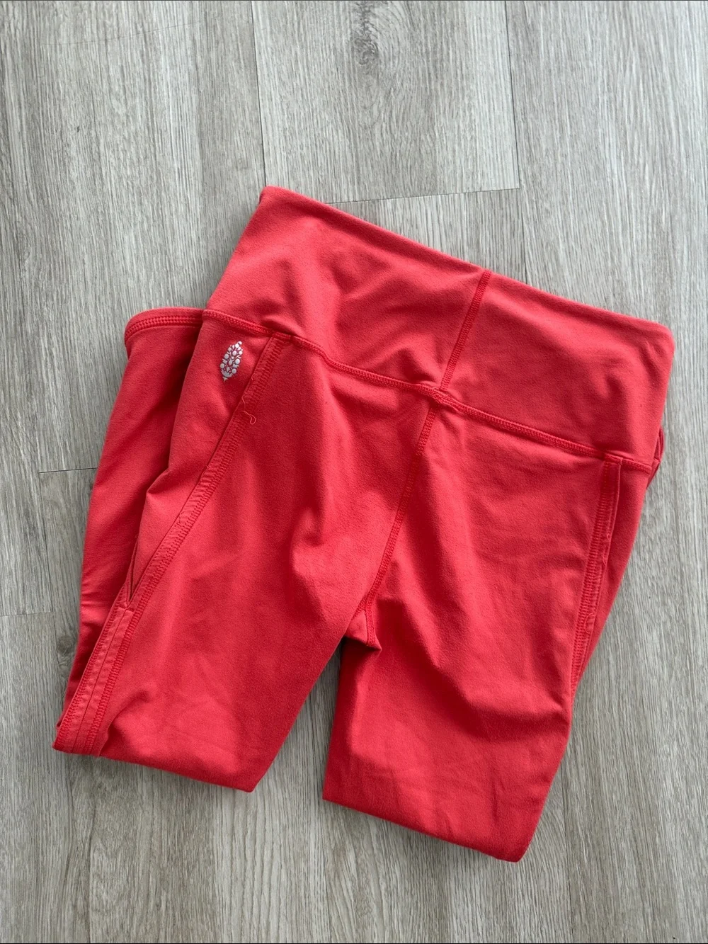 Free people Small-p Red Active Leggings